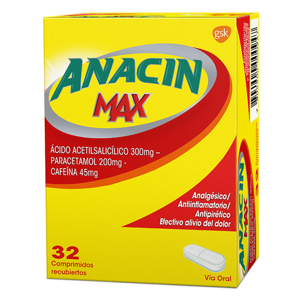 Anacin Max x 32 Comp