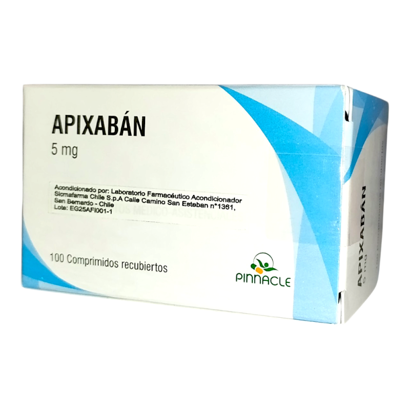 Cenabast - Apixaban 5mg x 100 Comprimidos Recubiertos - PINNACLE - Farmacias San Martín