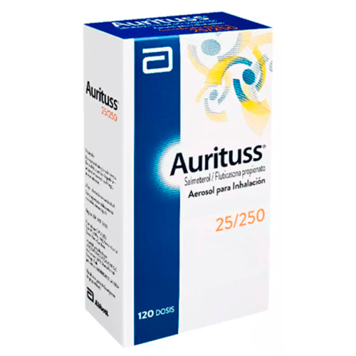 Cenabast - Aurituss 25mcg / 250mcg x 120 Dosis