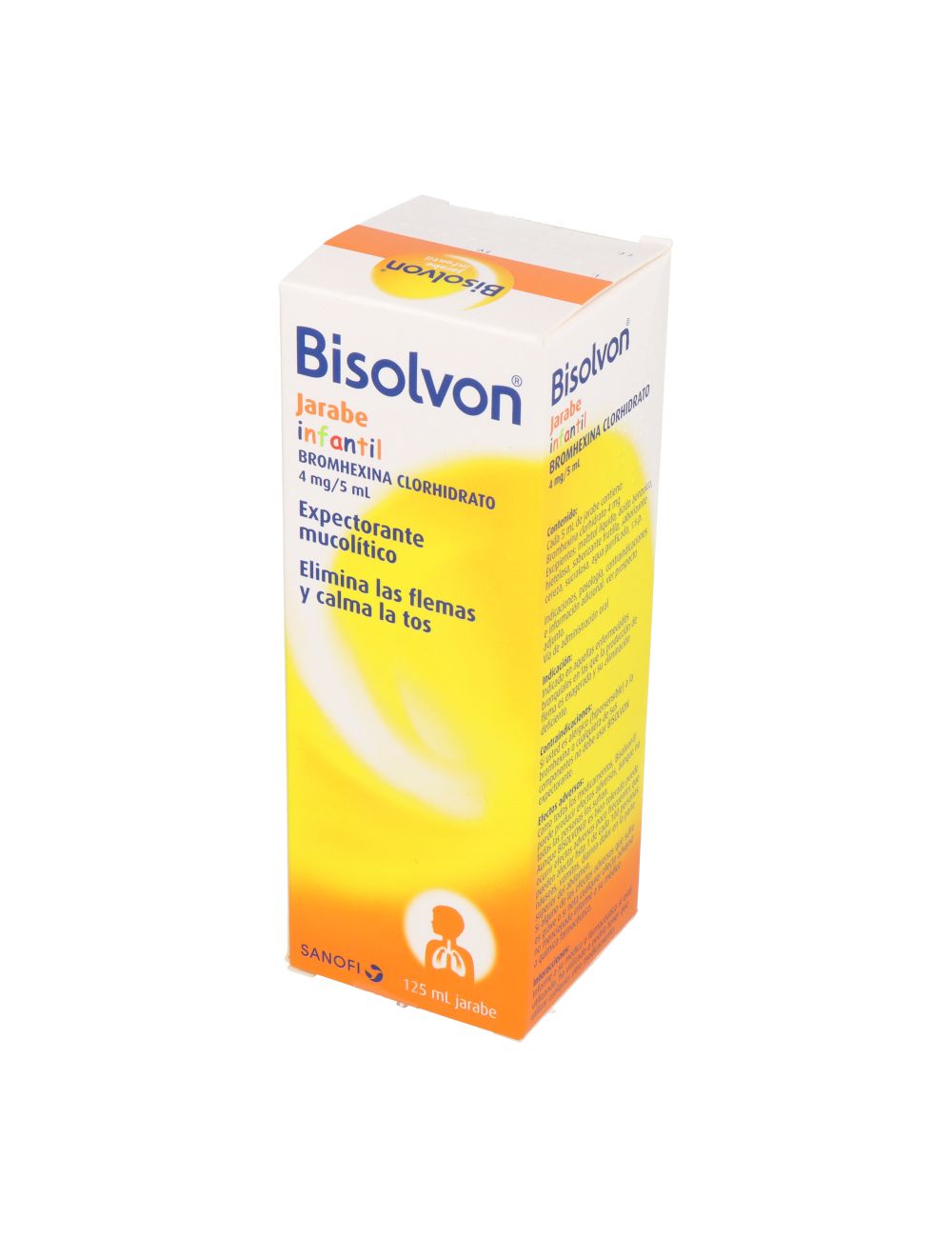 Bisolvon Jbe 4 mg x 125 ml - SANOFI - Farmacias San Martín