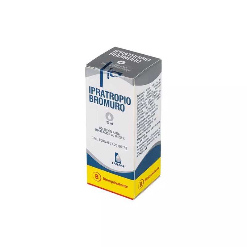Bromuro de Ipratropio 0.025% Solucion para Inh 20ml - LADEFAR - Farmacias San Martín