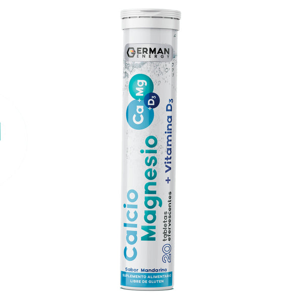Calcio + Magnesio + Vitamina D3 x 20 Comprimidos Efervescentes
