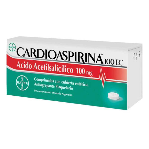 Cardioaspirina Com 100 mg x 50