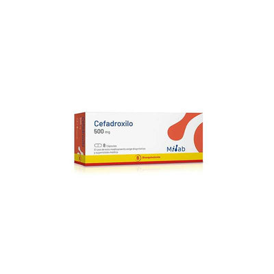 Cefadroxilo 500Mg X 8 Capsulas - Mintlab