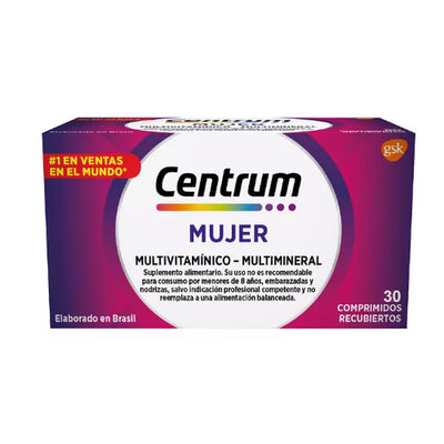 CENTRUM MUJER X 30 COMP