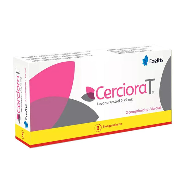 CERCIORAT 0.75MG X 2 COMPRIMIDOS