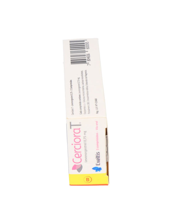 Cerciorat 0.75mg x 2 Comprimidos