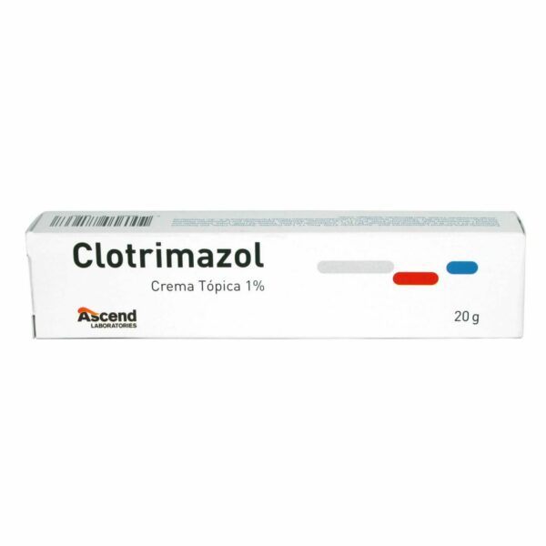 Clotrimazol 1% Crema Topica 20gr - ASCEND - Farmacias San Martín