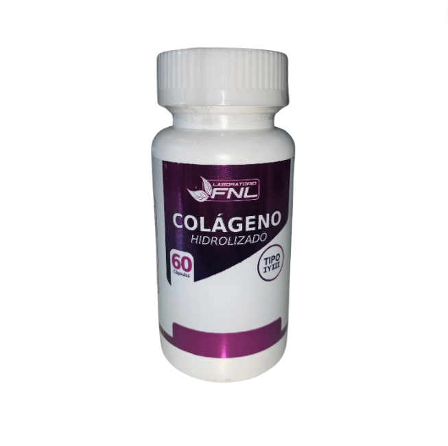 Colageno Hidrolizado 700mg x 60 Capsulas - FNL - Farmacias San Martín