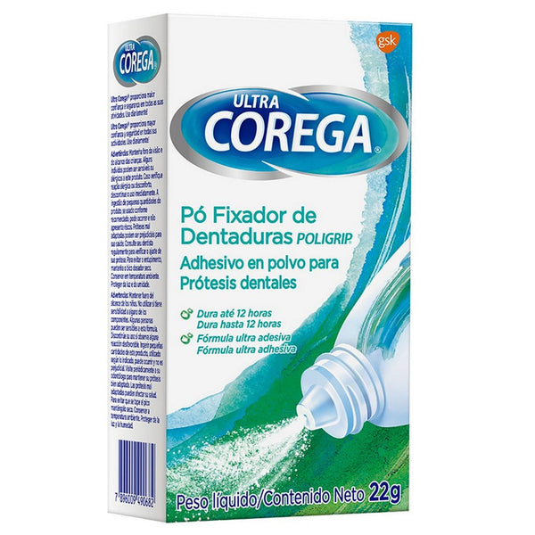 Ultra Corega - Adhesivo en Polvo x 50 gr
