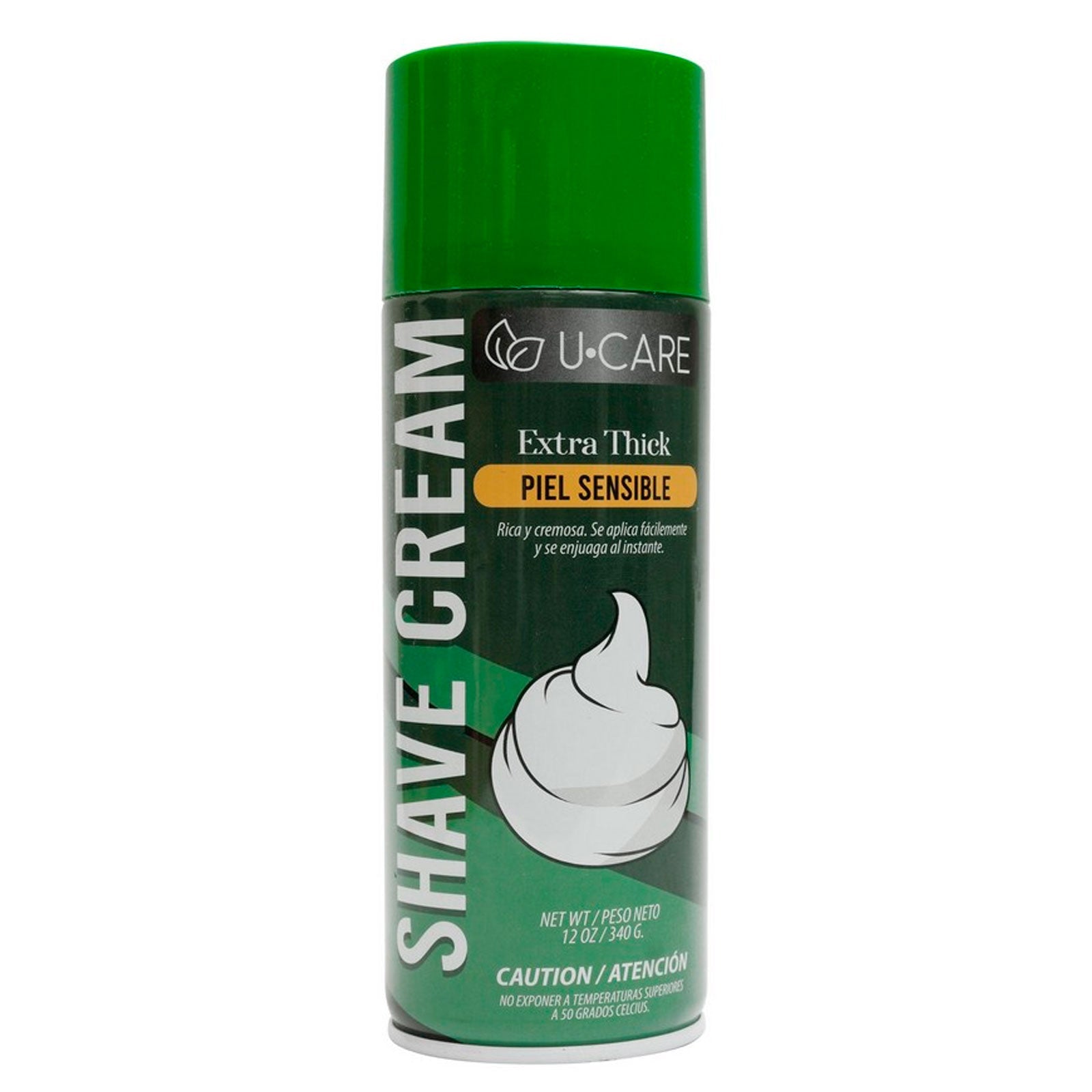 Espuma de Afeitar Piel Sensible x 340 gr - U CARE - Farmacias San Martín