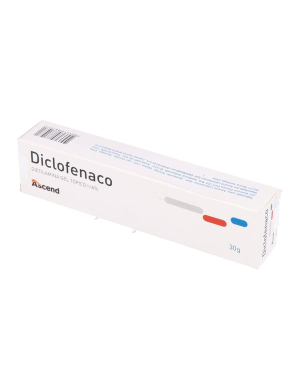 Diclofenaco 1.16% Gel Topico 30gr