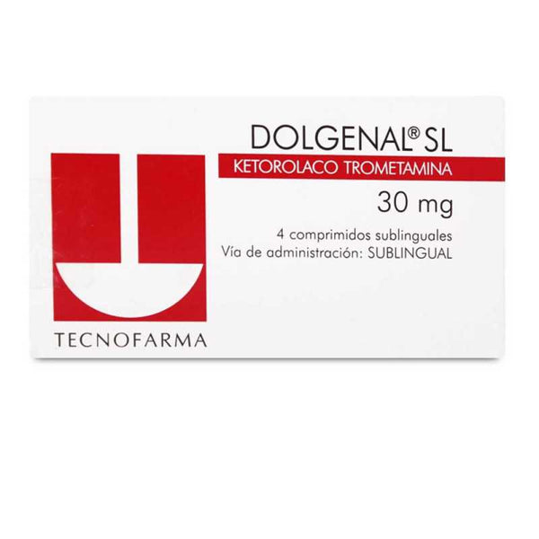 Dolgenal Sl Com 30 mg x 4