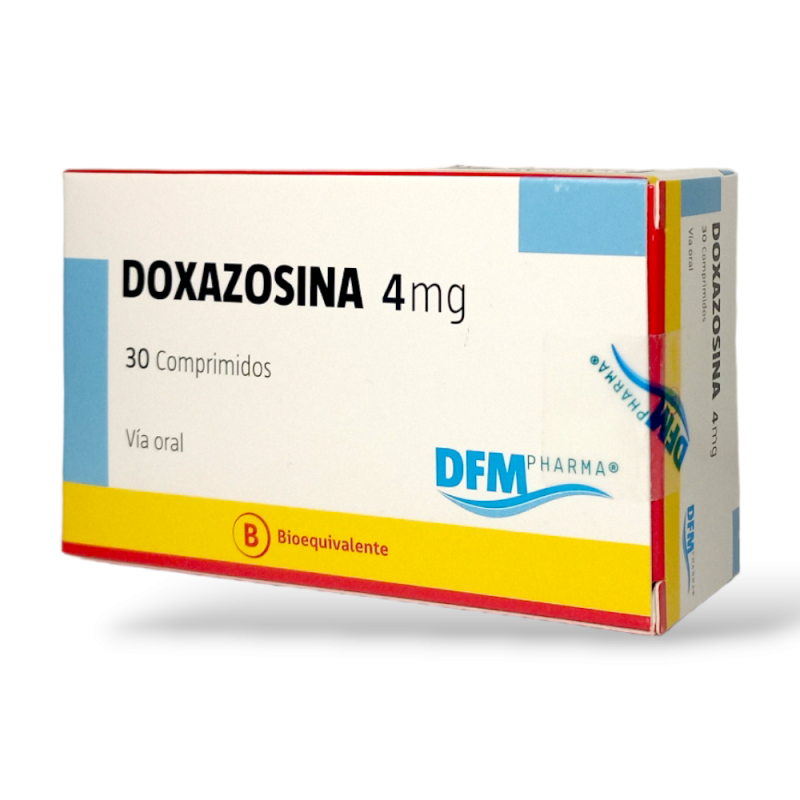 CENABAST - Doxazosina 4mg X 30 Comprimidos - Farmacias San Martín
