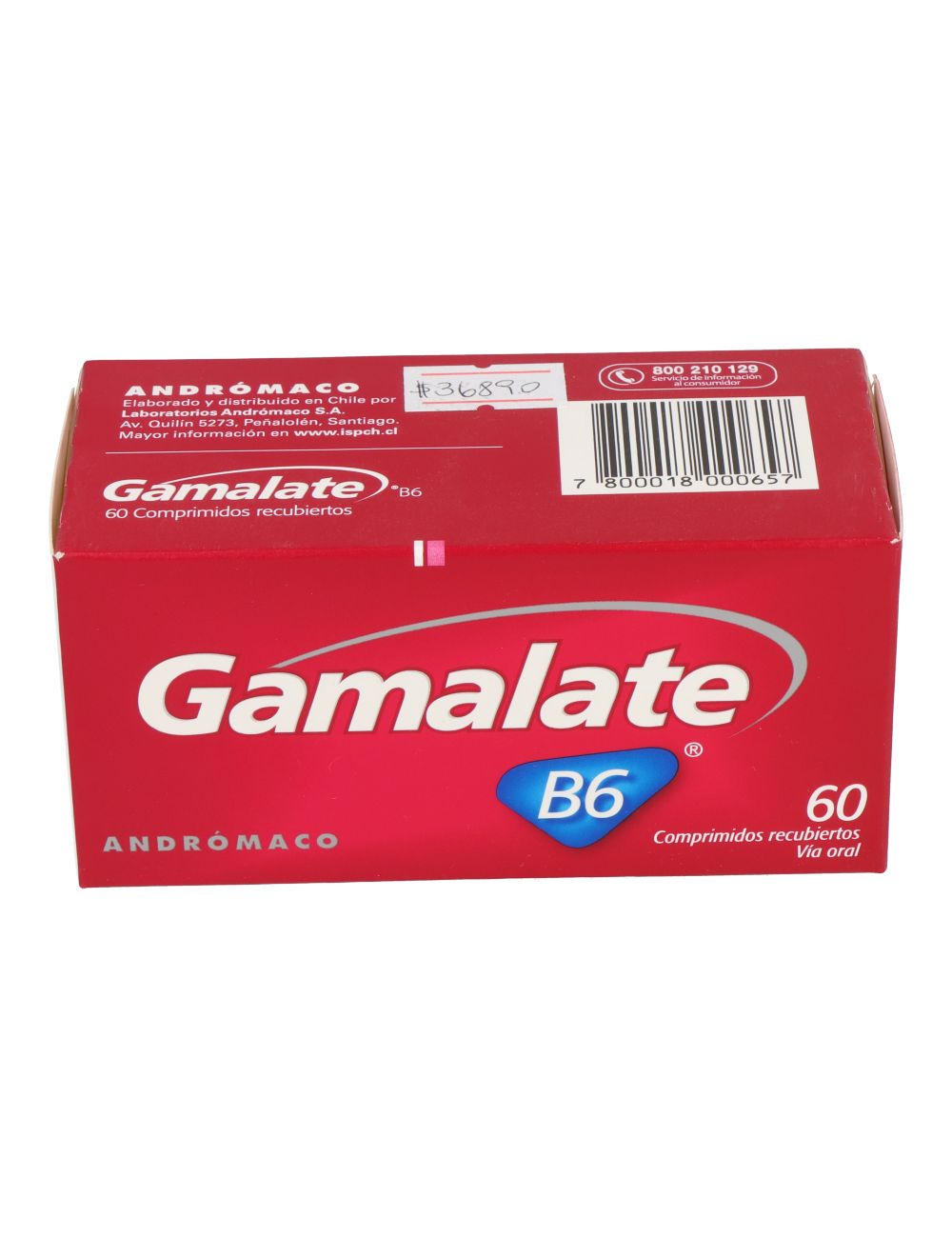 Gamalate X 60 Comprimidos Recubiertos - Andromaco