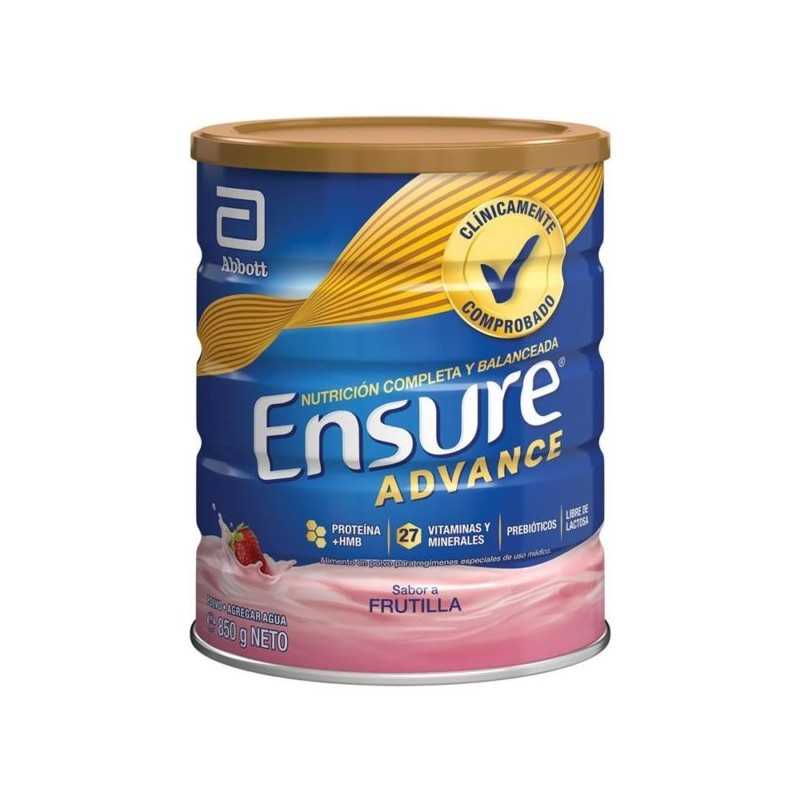 Ensure Advance Frutilla 850gr - ABBOTT - Farmacias San Martín