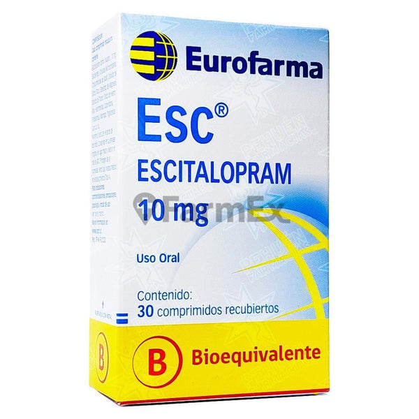 Esc 10mg X 30 Comprimidos Recubiertos - Farmacias San Martín