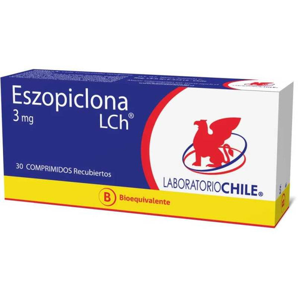 Eszopiclona 3 mg x 30