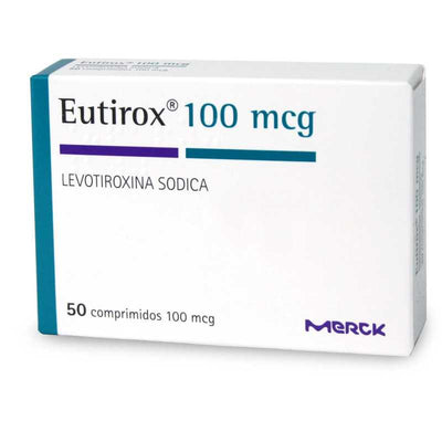 EUTIROX COM 100 MCG X 50