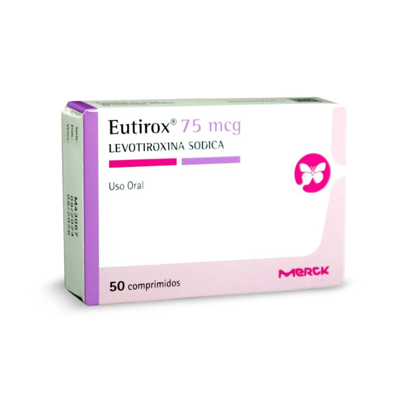 Eutirox Com 75 mcg x 50 - MERCK - Farmacias San Martín
