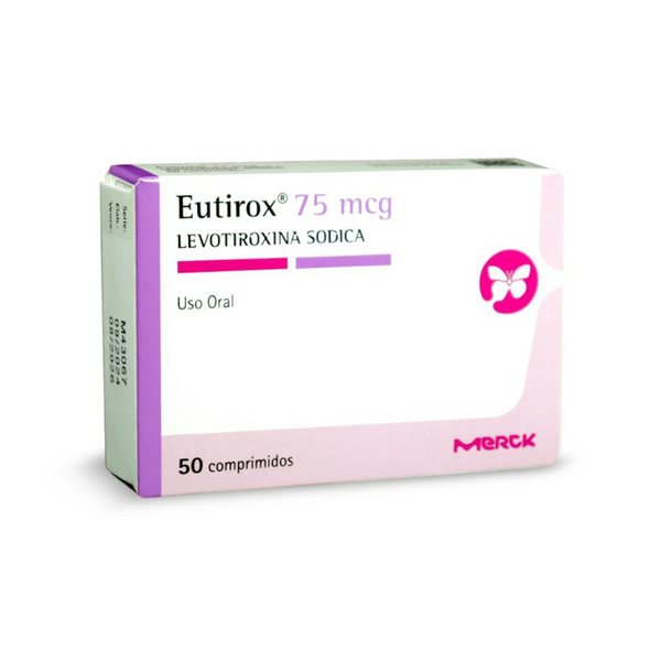 Eutirox Com 75 mcg x 50