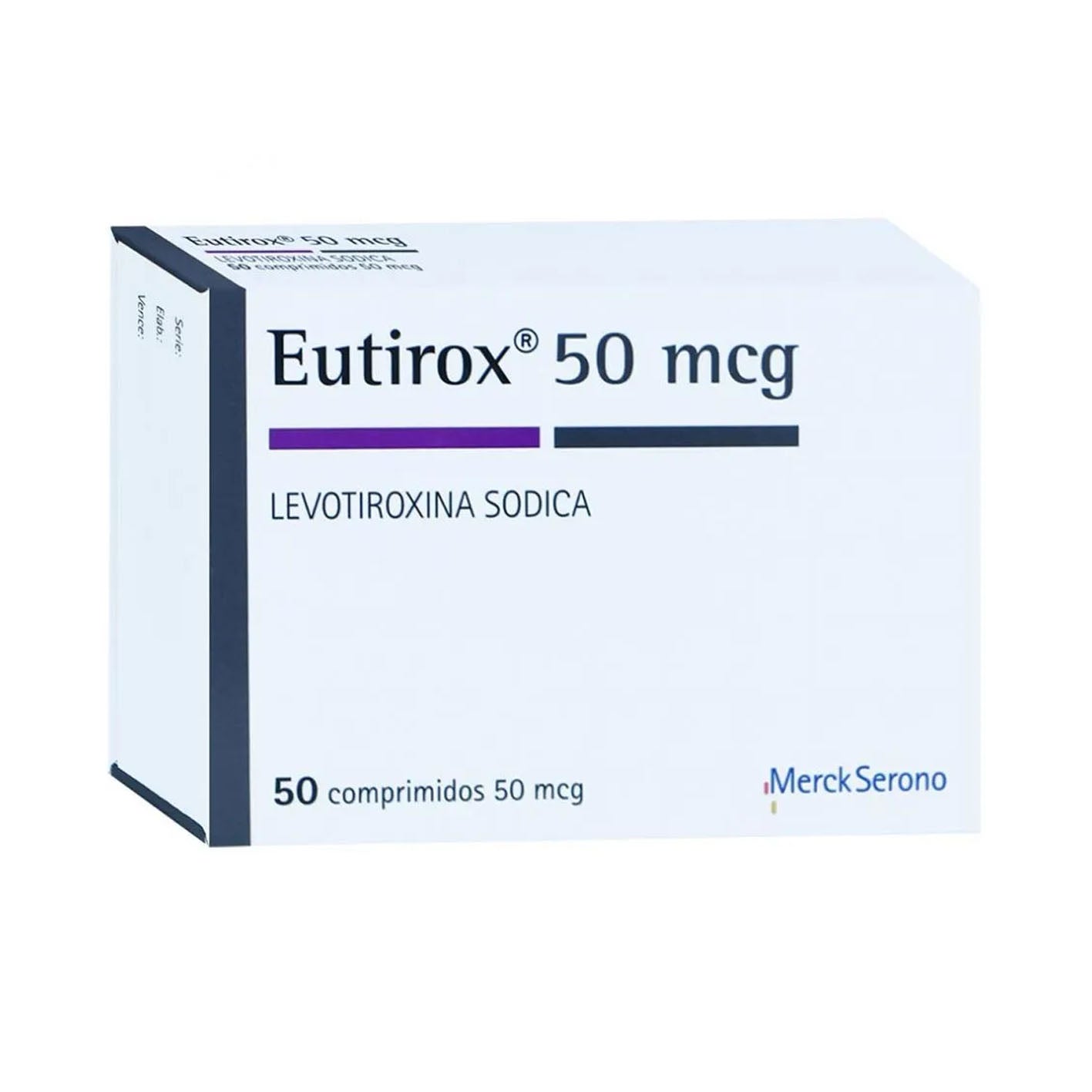 Eutirox Com 50 mcg x 50 - MERCK - Farmacias San Martín