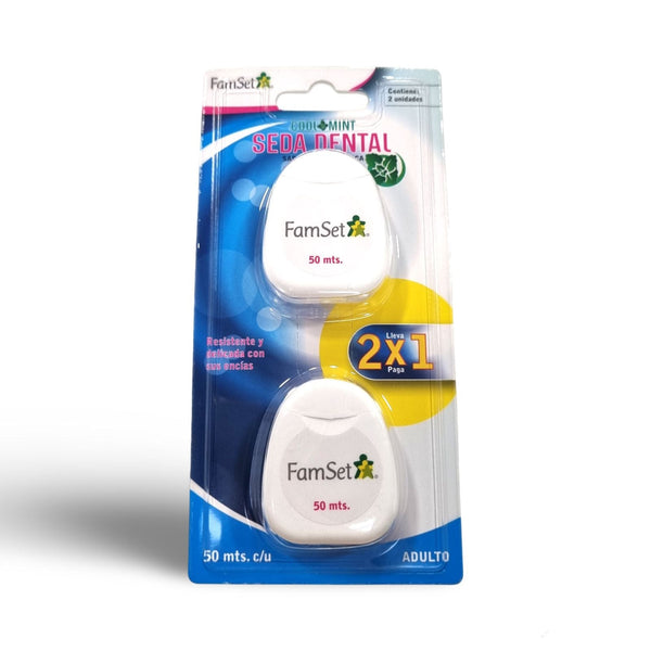 FAMILYSET PACK SEDA DENTAL COOL MINT X 2UN