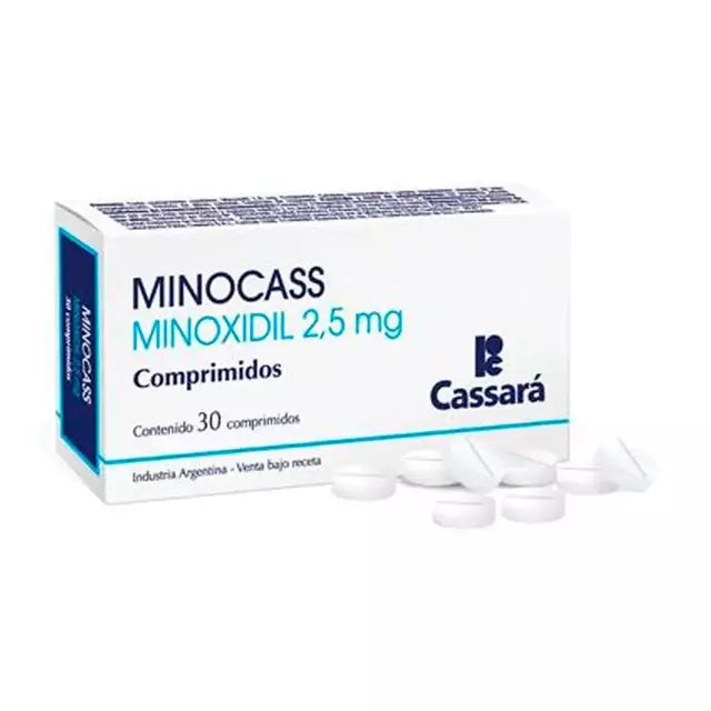 Imagen del producto Minocass 2.5 mg x30 comp. de CASSARA