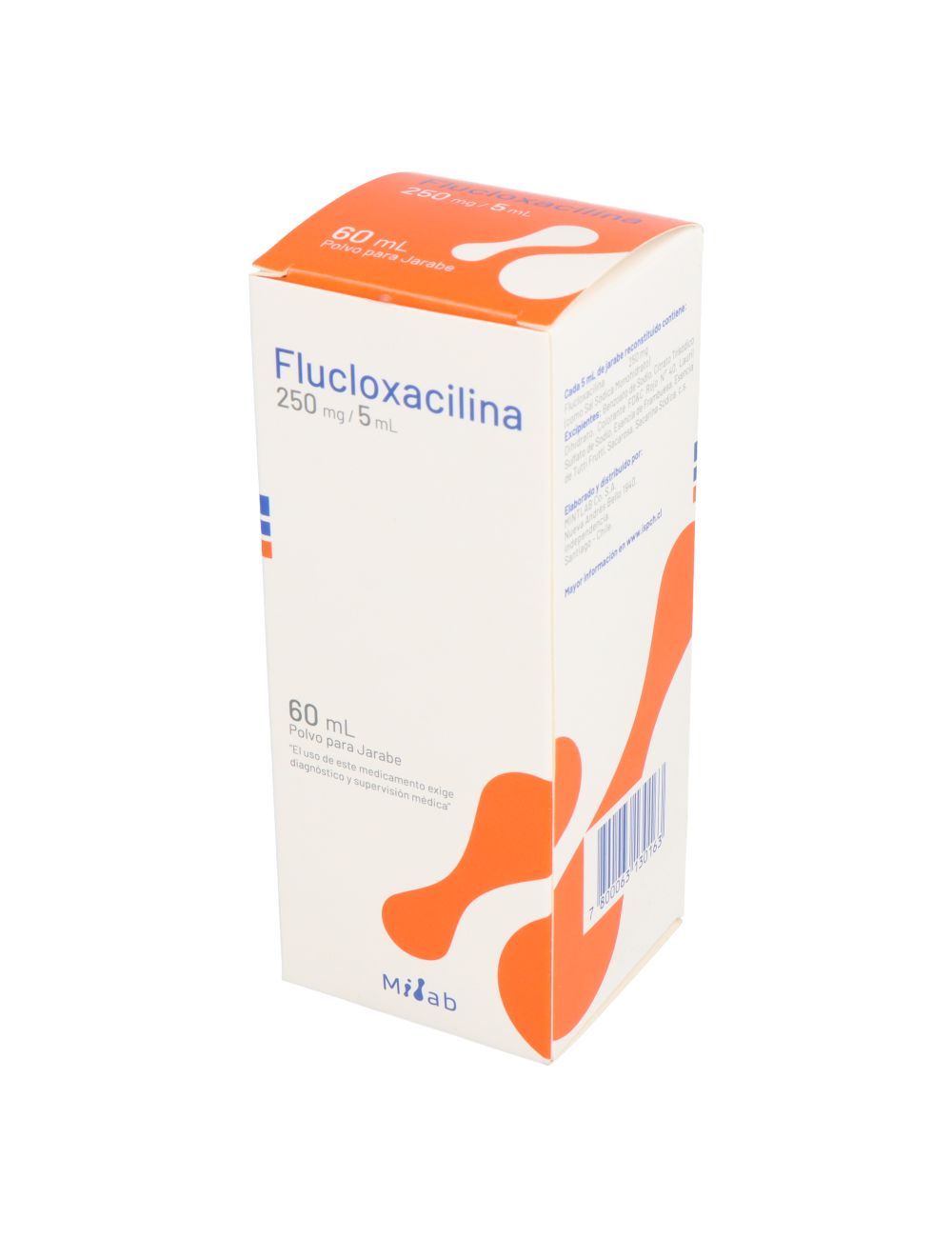 Flucloxacilina 250Mg/5Ml Jarabe 60Ml - Mintlab