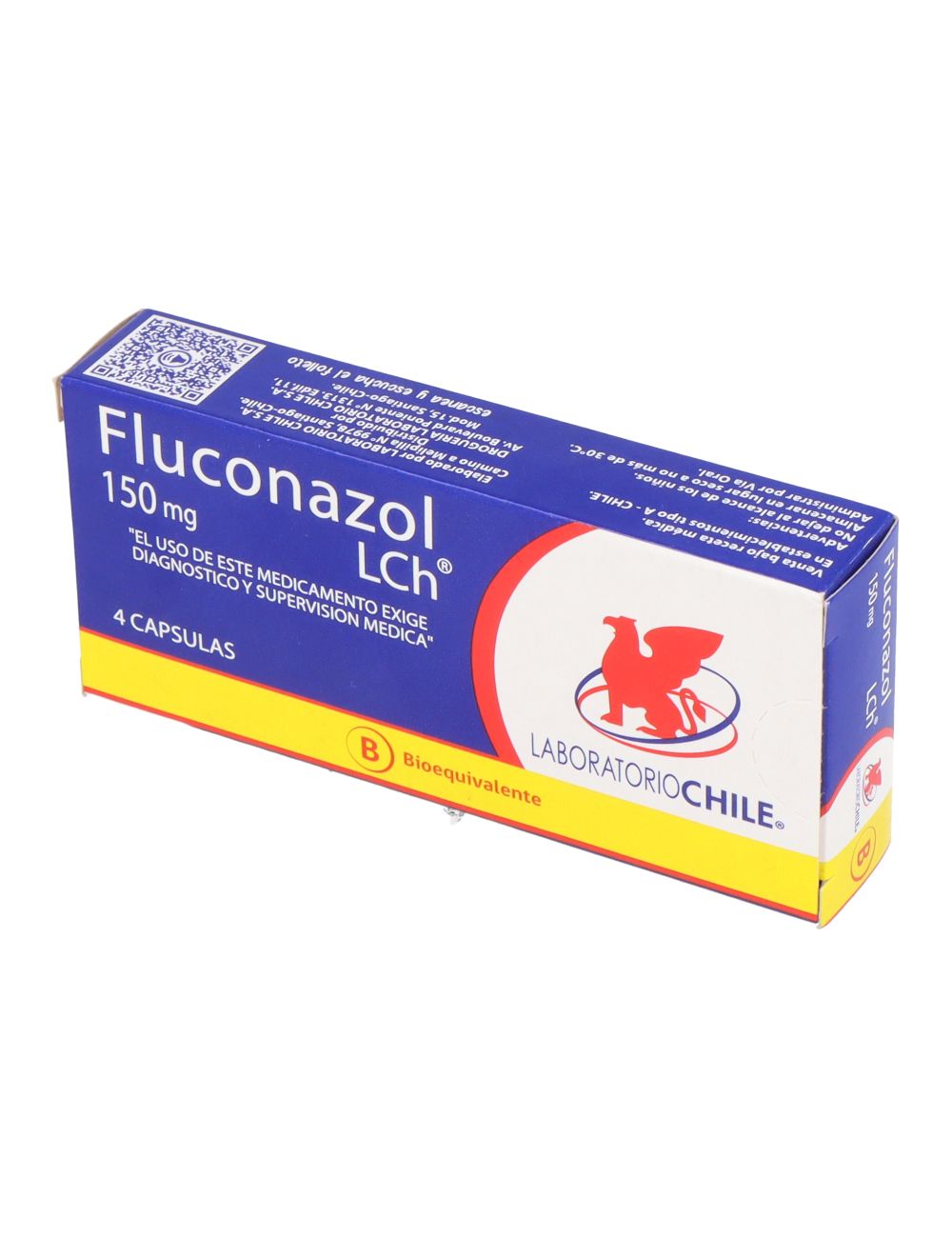Fluconazol 150Mg X 4 Capsulas - Chile