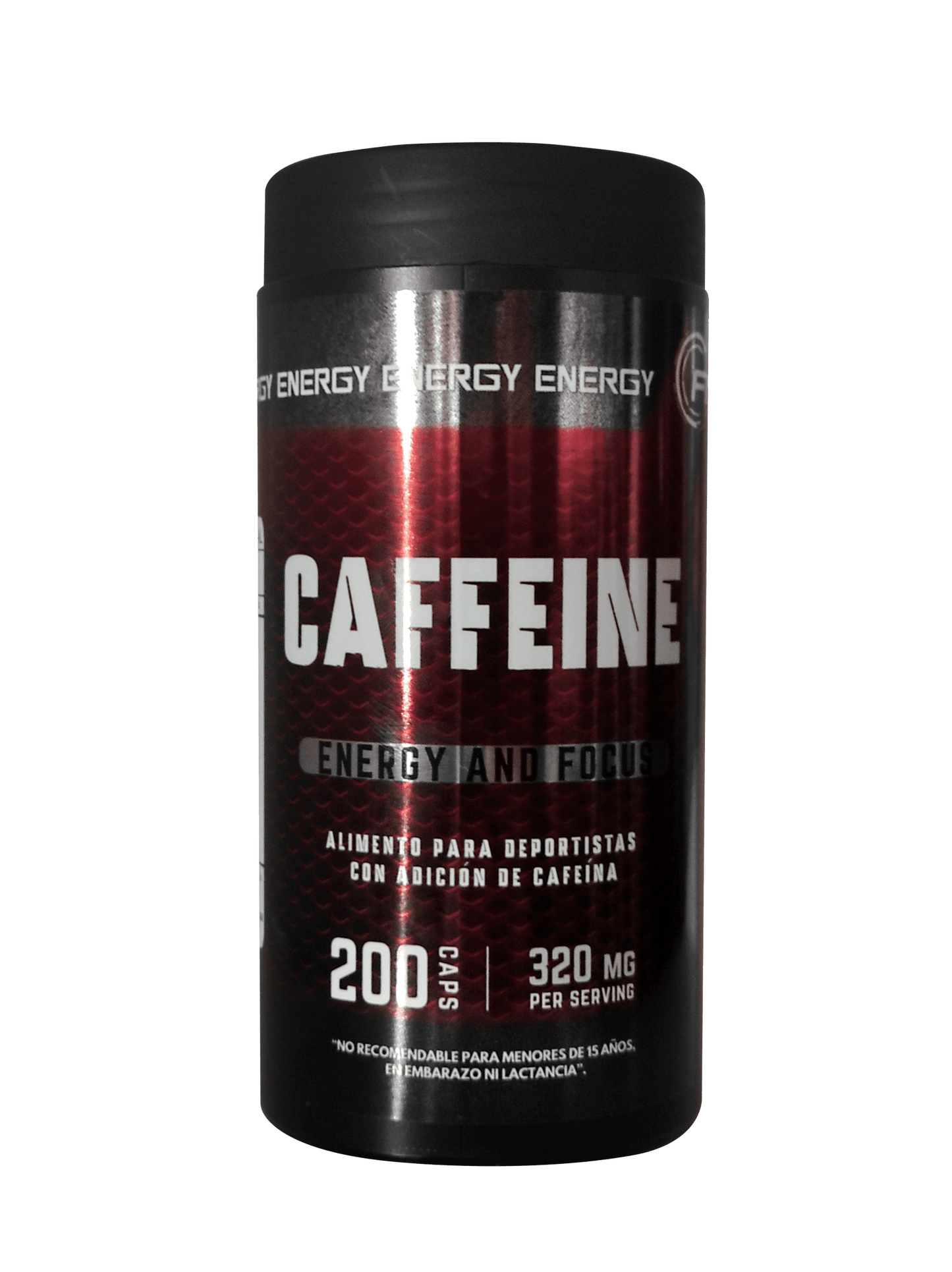 Caffeine 320mg x 200 Capsulas - FNL - Farmacias San Martín