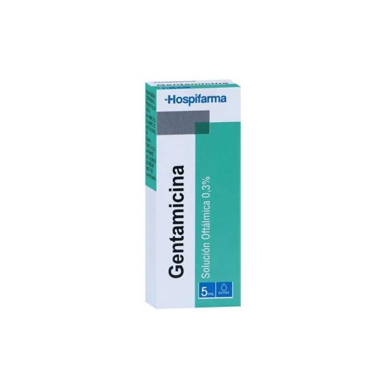 Gentamicina 0.3% Gotas Oftalmicas 5ml - HOSPIFARMA - Farmacias San Martín