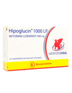 Hipoglucin Lp Com 1000 mg x 30