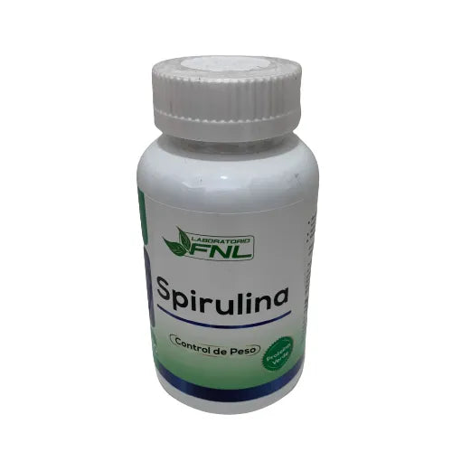 Spirulina 600mg x 60 Capsulas - FNL - Farmacias San Martín