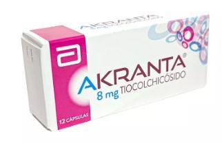 Akranta 8mg x 12 Capsulas