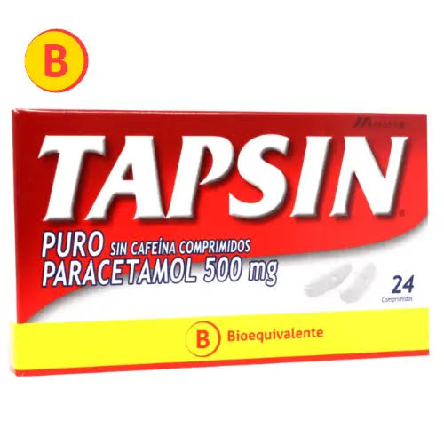 Tapsin Puro Com 500 mg x 24 (be)
