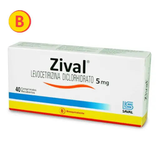 Zival Com 5 mg x 40