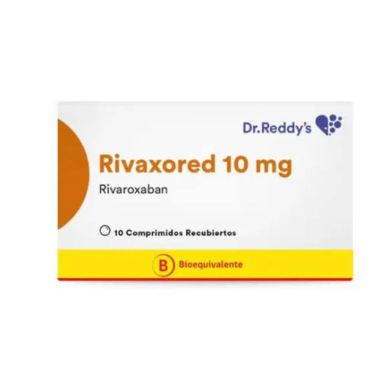 Rivaxored Com 10 mg x 10