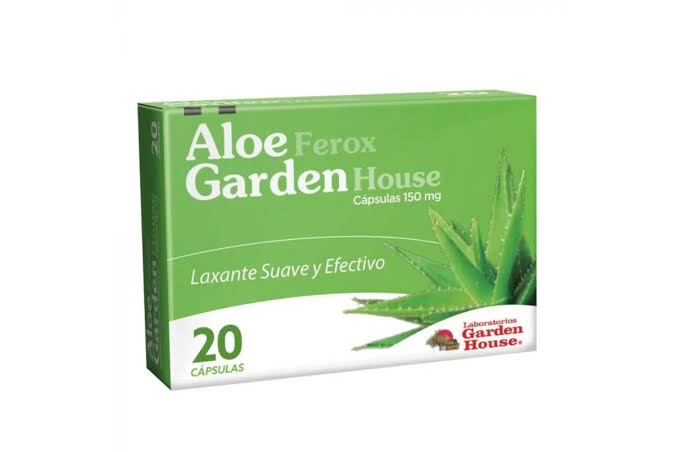 Aloe Ferox 150 mg x 20 Cap - GARDEN HOUSE - Farmacias San Martín