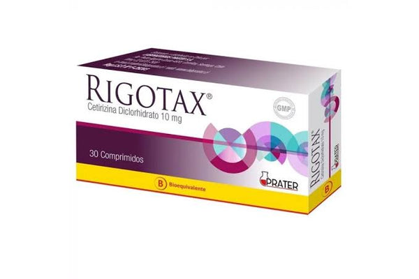 Rigotax 10mg x 30 Comprimidos