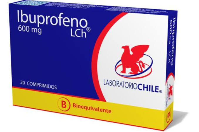 Ibuprofeno 600Mg X 20 Comprimidos - Chile
