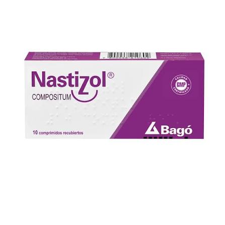 Imagen del producto Nastizol Compuesto x10 comp. recub. de BAGO