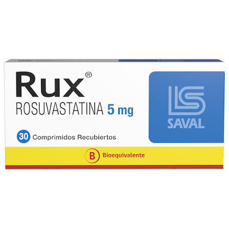 Imagen del producto Rux 5 mg x30 comp. recub. de SAVAL