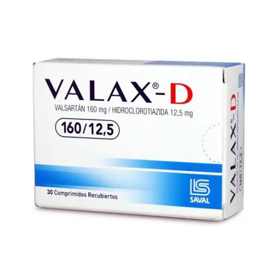 Valax-d Com 160/12.5 mg x 30