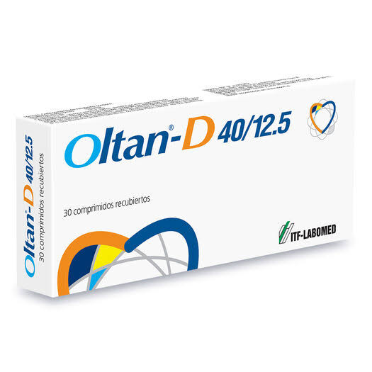 Oltan-d Com 40/12.5 mg x 30 - ITF-LOBAMED - Farmacias San Martín