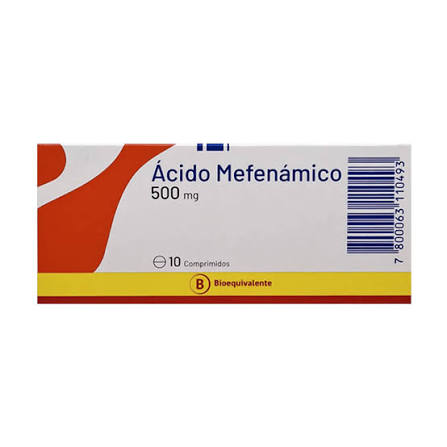 Imagen del producto Acido Mefenamico 500 mg x10 comp. de MINTLAB
