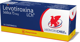 Levotiroxina 75mcg x 56 Comprimidos - CHILE - Farmacias San Martín