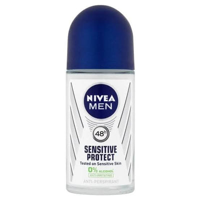 Nivea Men Derma Control Sensitive Roll On 50Ml - Nivea