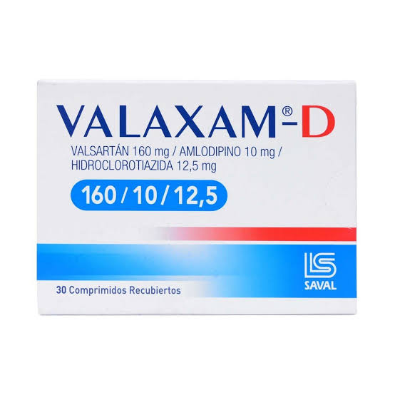 Valaxam-d Com 160/10/12.5 mg x 30 - SAVAL - Farmacias San Martín