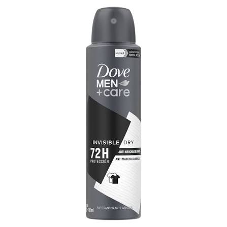 Imagen del producto Dove Men +care Antitranspirante Invisible Dry Spray 150 mL